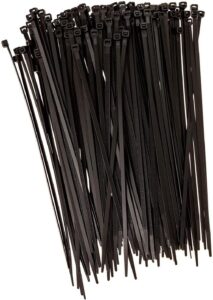 10-inch zip ties black